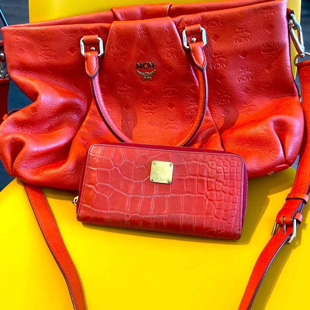 ❤️authentic MCM two way❤️ - Picture 2 of 9